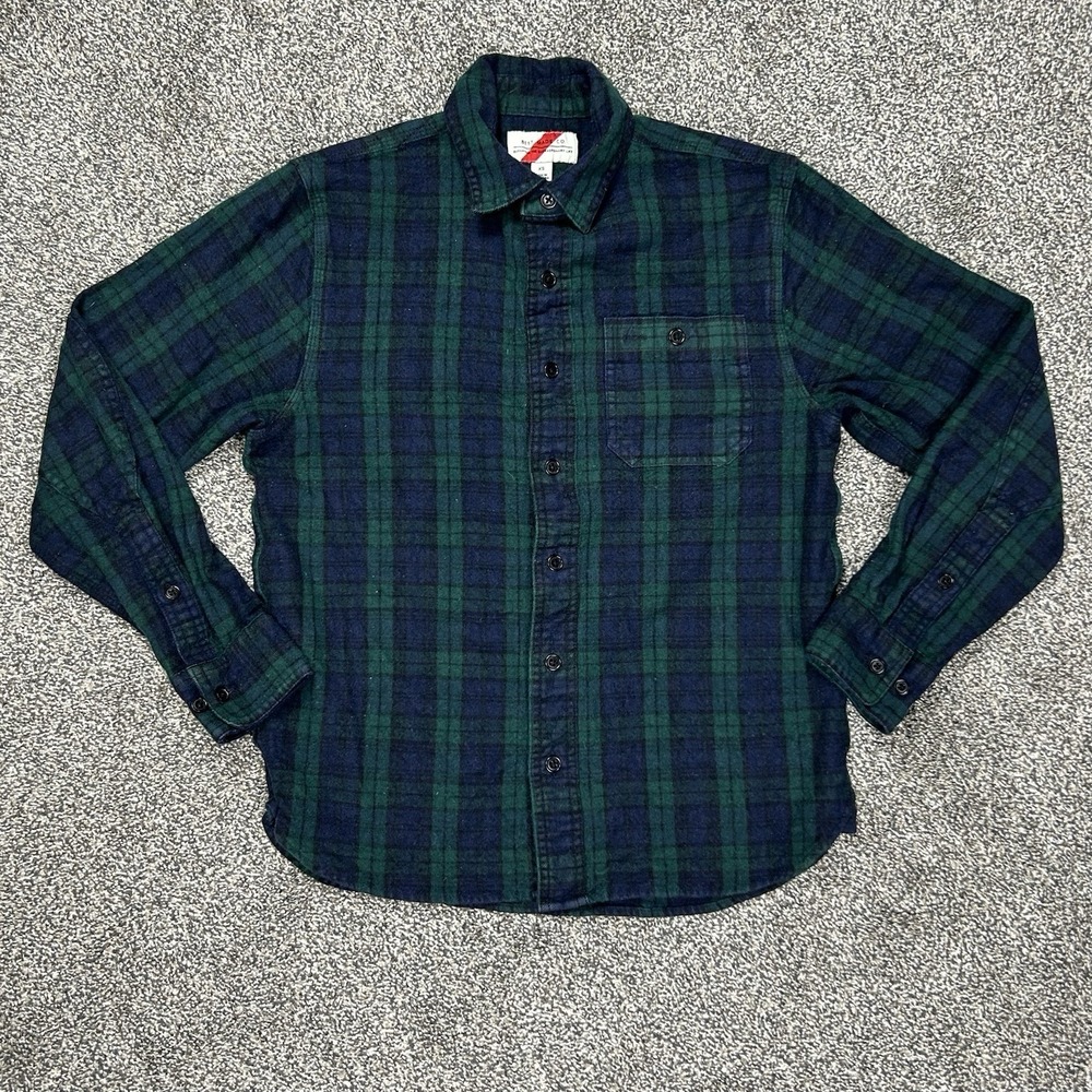 Best Made Company Co.‎ Wool Blend Portuguese Button Up Long Sleeve Shirt Mens XS